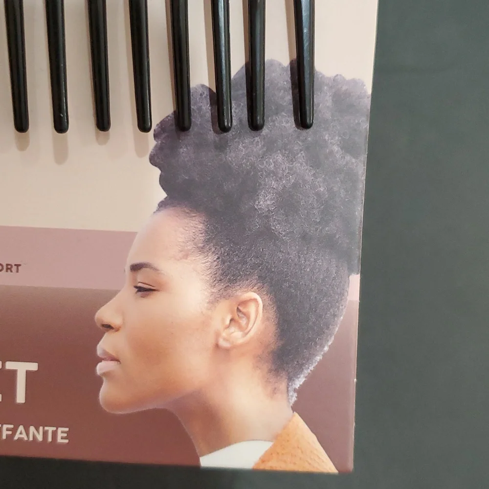 5piece afropuff coiled hair effortless professional quality ponytail styling set
